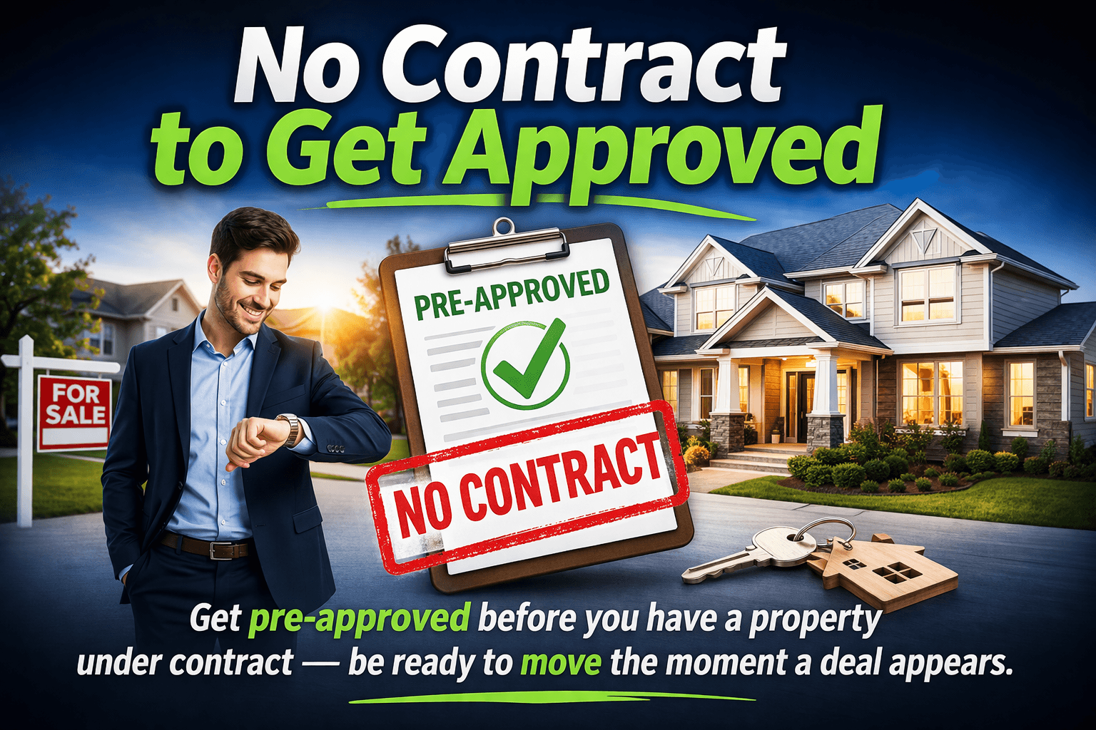No Contract to Get Approved